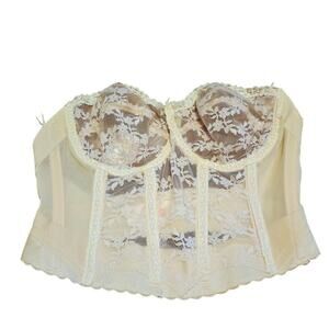 Vintage 90's lace Backless by Young Smoothie lace bra 32C